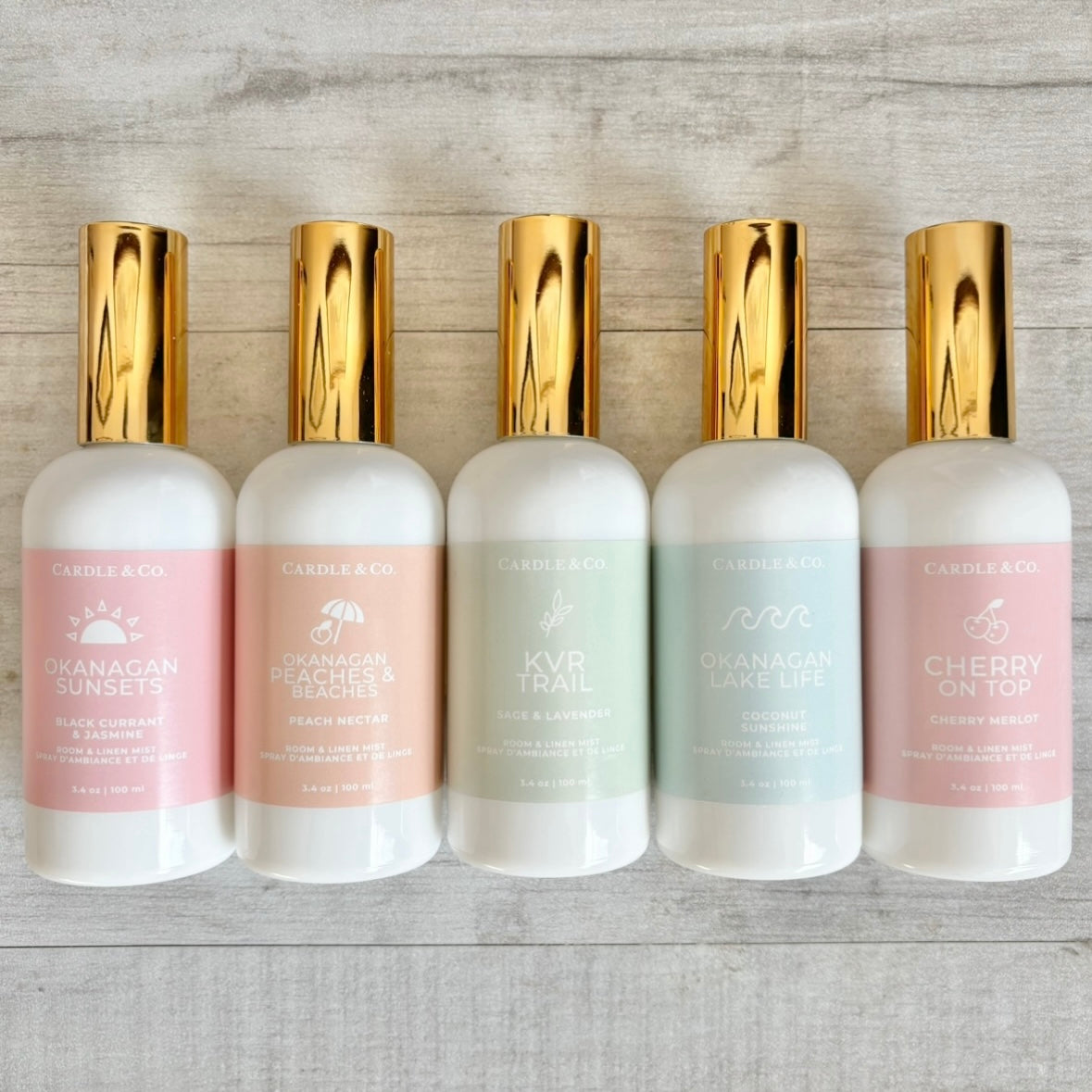 Room Mists – Okanagan Collection